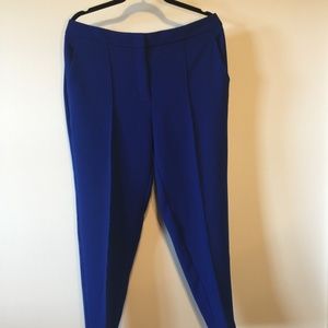 BCBGeneration Blue Cobalt wide pants